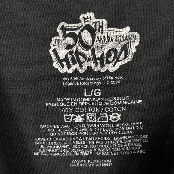 Method Man Wu-Tang Clan East Coast Hip Hop Legend T-Shirt L - Picture 4 of 4